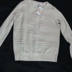 Gold dust Cardigan - Charter Club
